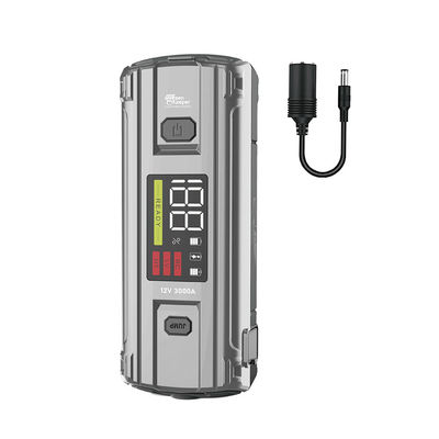 Green Keeper 2024 3000A 20000mAh Batteria ad alta potenza Jump Starter con luce a led