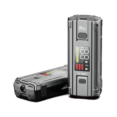 Green Keeper 2024 3000A 20000mAh Batteria ad alta potenza Jump Starter con luce a led