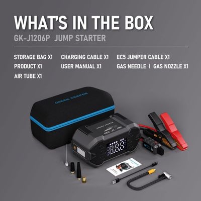 Tipo C di carica Supercondensatore adatta a temperature estreme 3000A Jump Starter con compressore d'aria