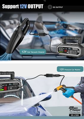 Adatta a veicoli e camion 12V 24V 4000A Battery Booster Pack Portable Jump Starter