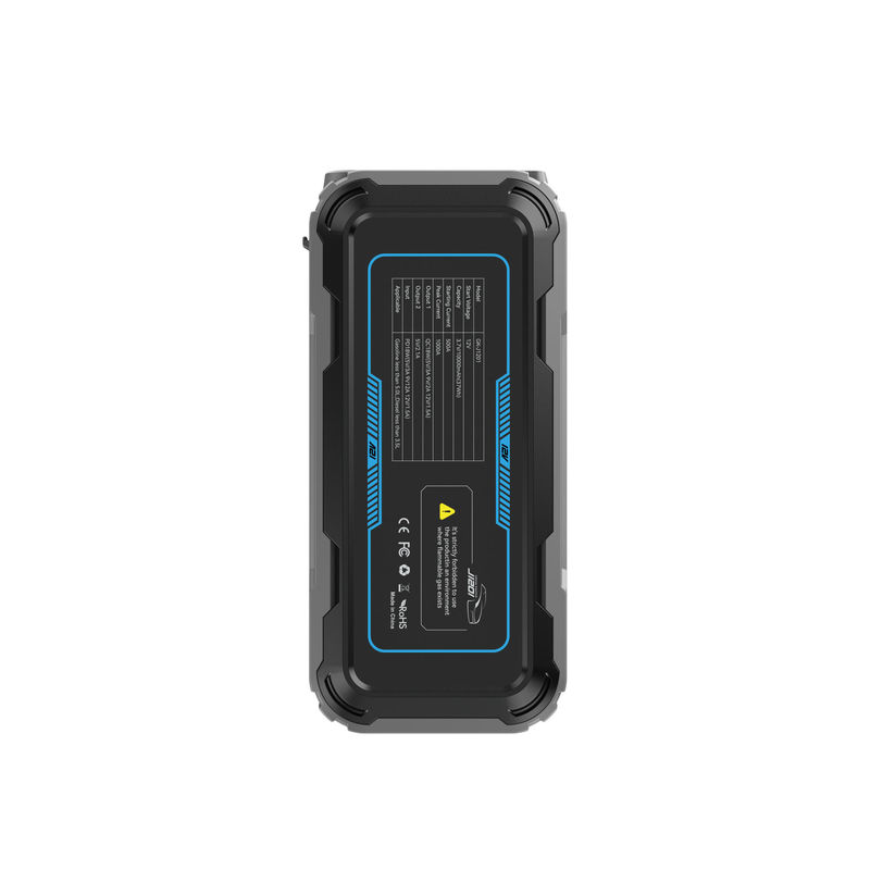 Auto piccole 12W Total Output Portatile Multifunzione Batteria di auto Power Bank con torcia