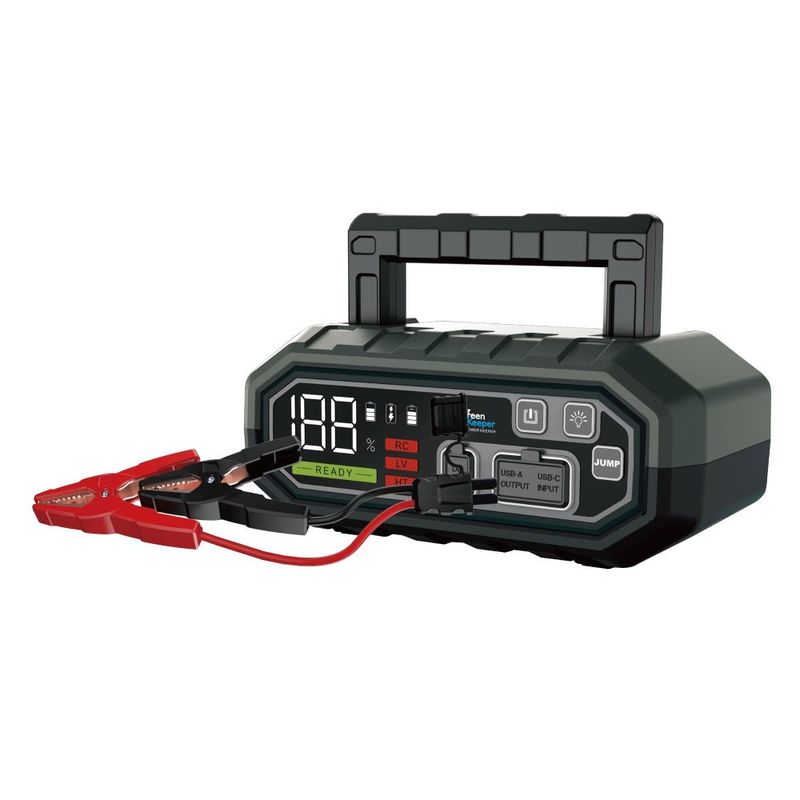 GreenKeeper UltraSafe alta scarica 4000A migliore batteria di auto saltare Starter per veicoli camion auto